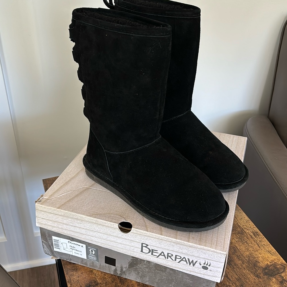 Bear Paw black boots
